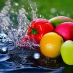 Water, Fruit and Vegetables